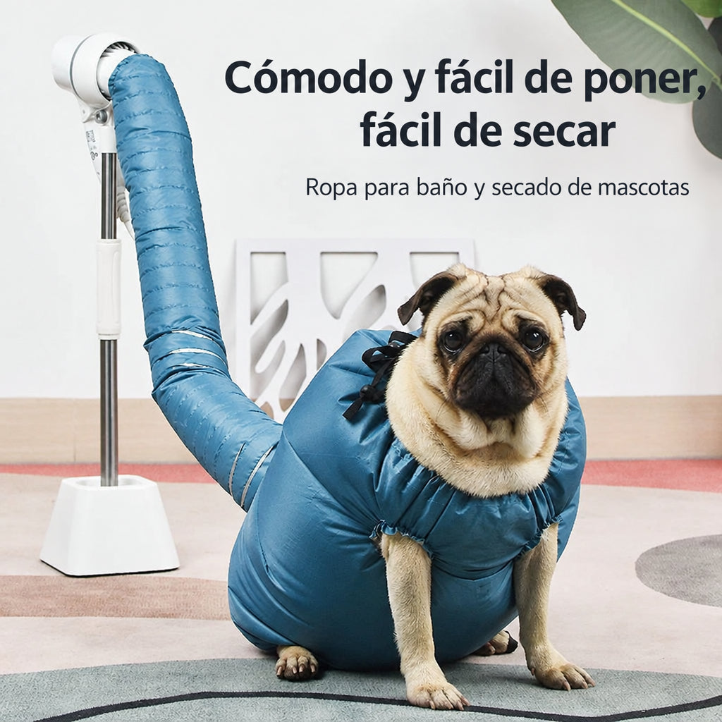 Bolsa Secadora para Perros y Gatos | Secado rápido y sin estrés