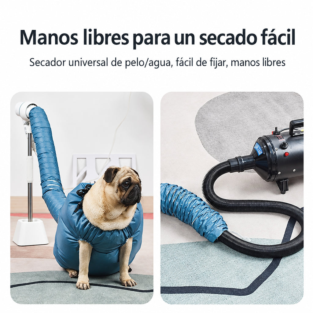 Bolsa Secadora para Perros y Gatos | Secado rápido y sin estrés