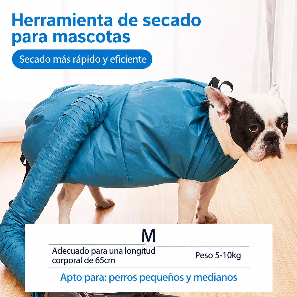 Bolsa Secadora para Perros y Gatos | Secado rápido y sin estrés